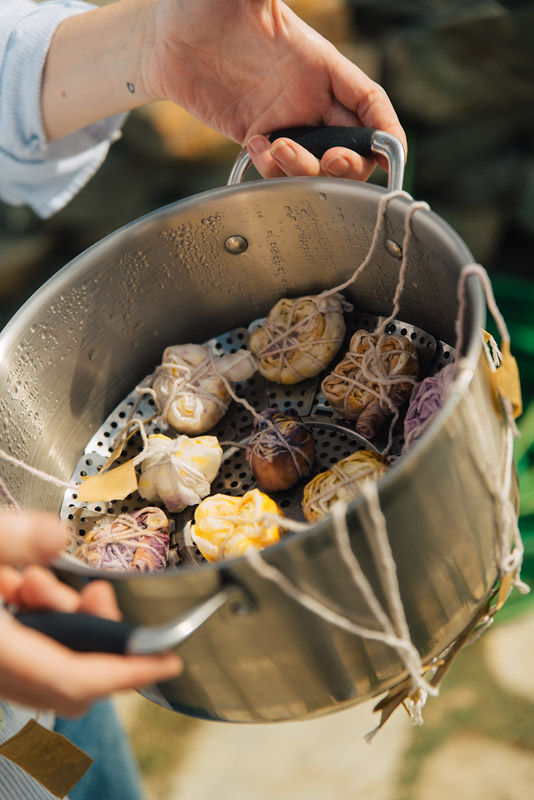 Natural dyeing in Greece